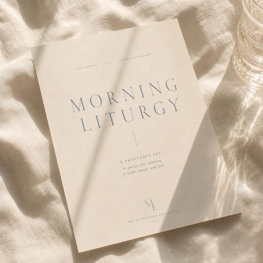 Morning Liturgy Printables