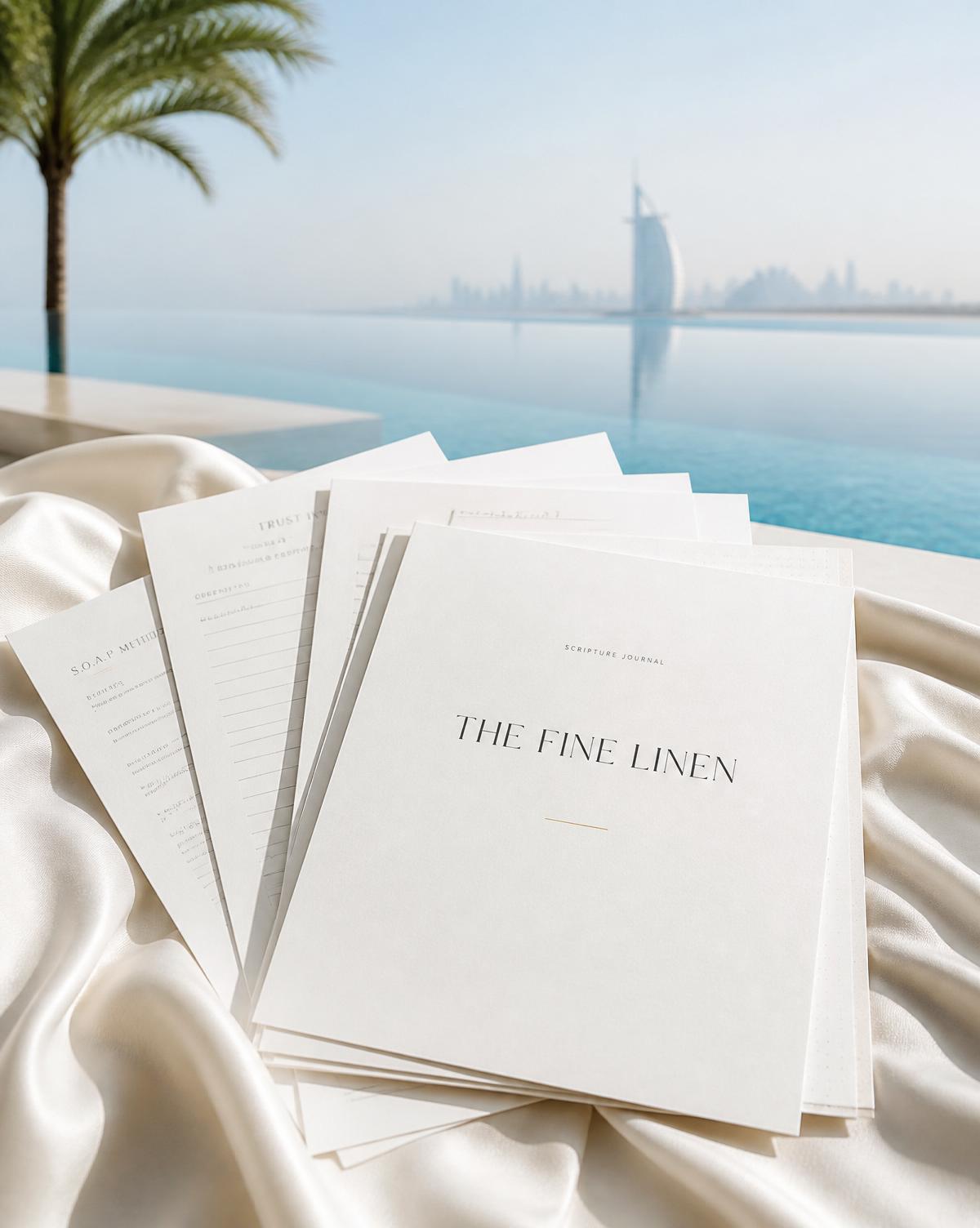 The Fine Linen Scripture Journal