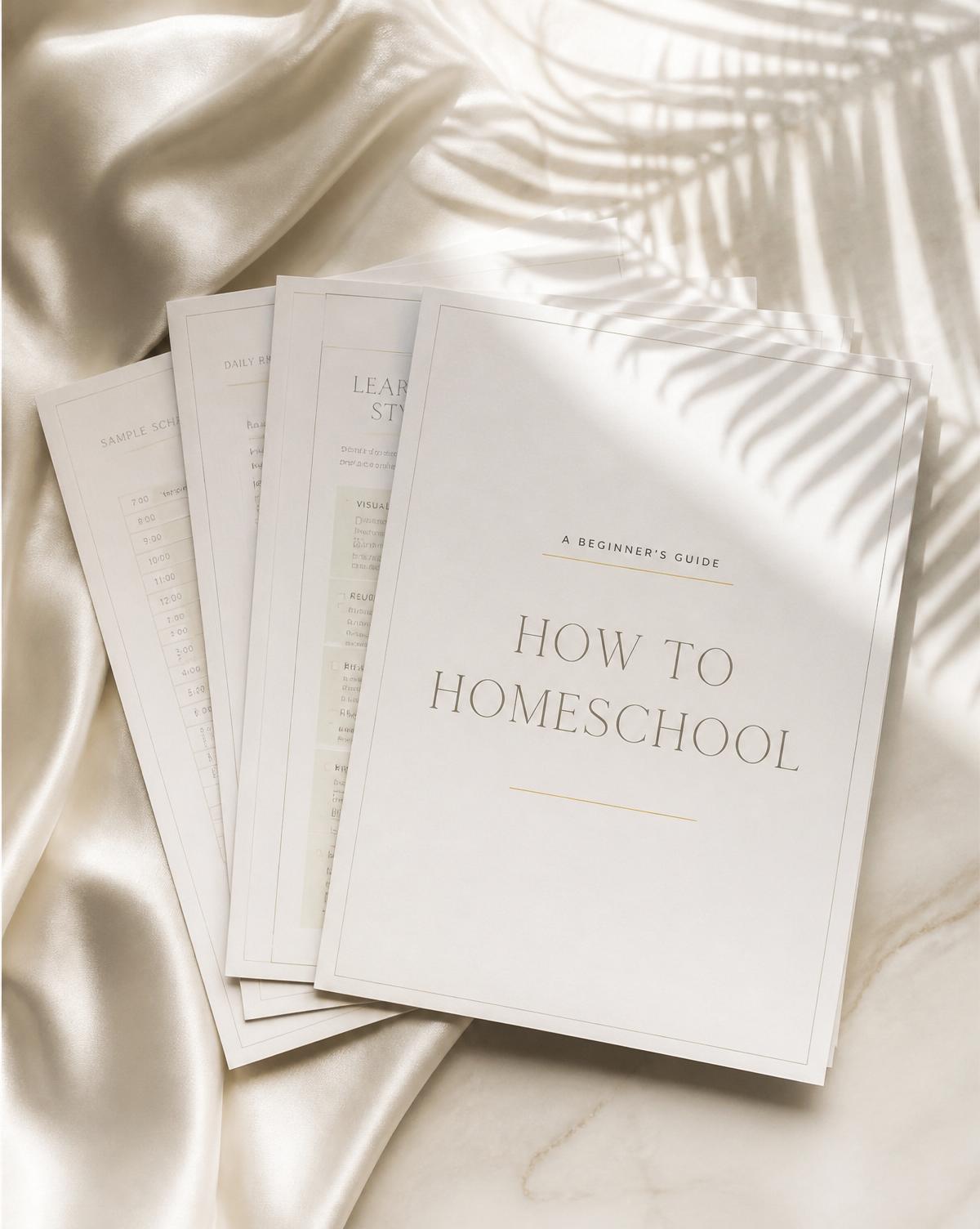 How to Homeschool: The Beginner's Guide